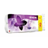 Hartie igienica alba Papelino Finesse 3 straturi 10 role lavanda